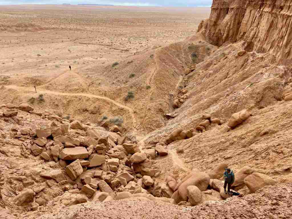 Learn all about Goblin Valley mountain biking here including best time of year to visit, which loops to choose, what to expect, and more!